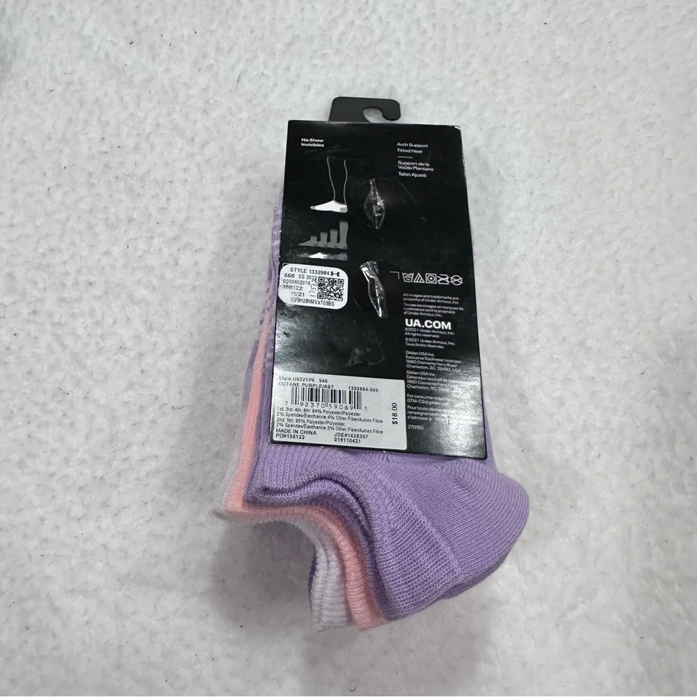 Girl’s Under Armour No-Show Socks